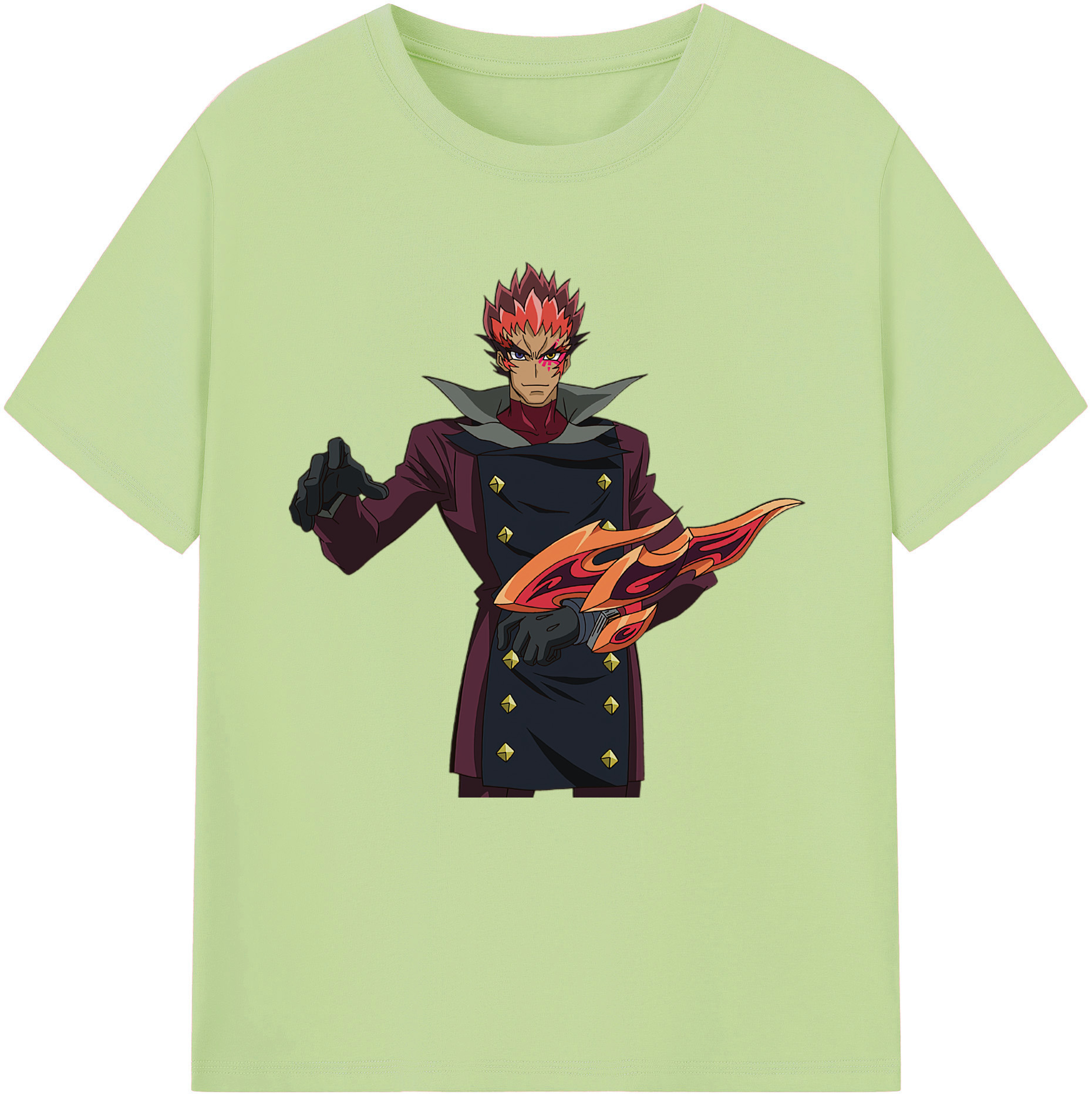 （画像用） 遊☆戯☆王 Yu-Gi-Oh! 綿100％半袖Tシャツ（フロントプリント）
